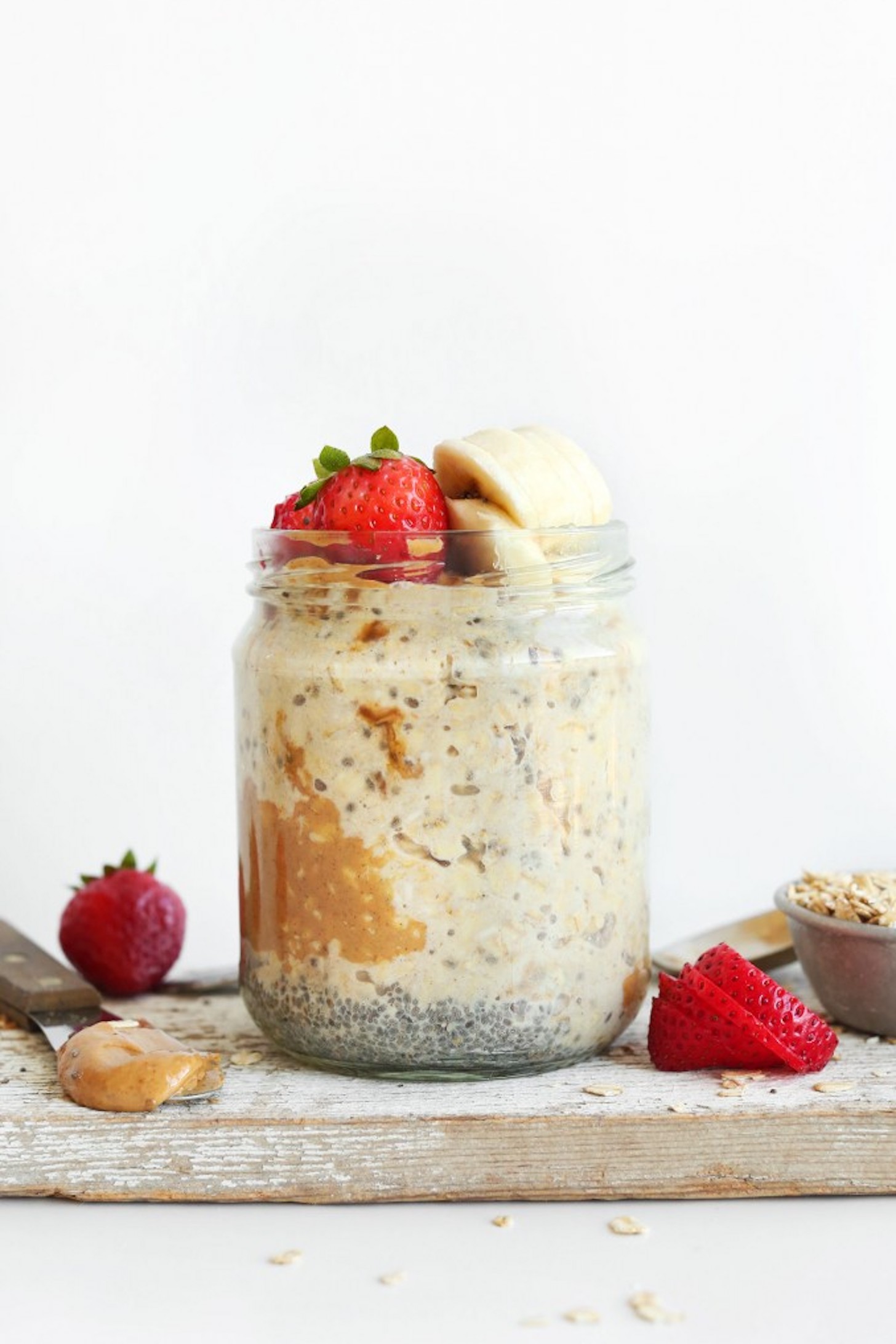 No-Cook Peanut Butter Overnight Oats Recipe: Effortless Morning Meal